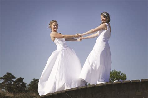 photos of lesbian marriage|same sex marriage pictures.